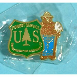 Smokey the Bear USFS Mascot,  'SMOKEY  Pin NEW